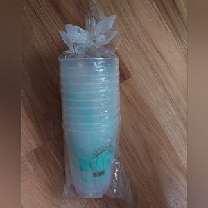 Plastic Party Cups The Beach Is My Happy Place Set Of 10